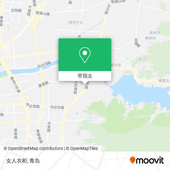 女人衣柜地图