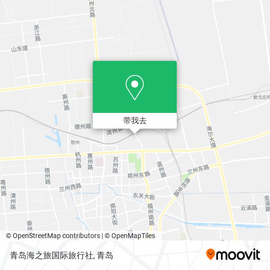 青岛海之旅国际旅行社地图