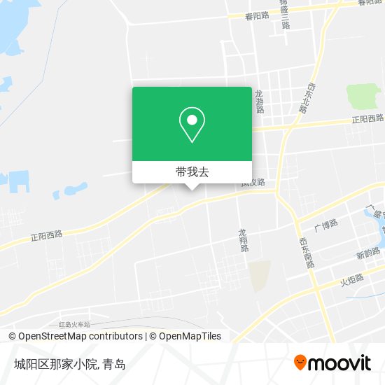 城阳区那家小院地图