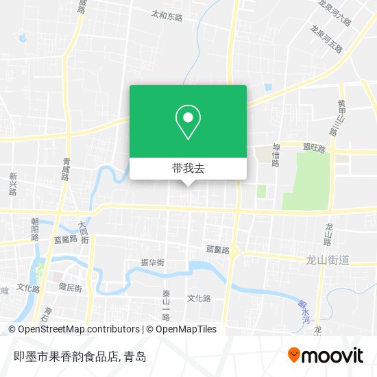 即墨市果香韵食品店地图