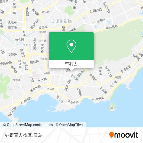 钰群盲人按摩地图