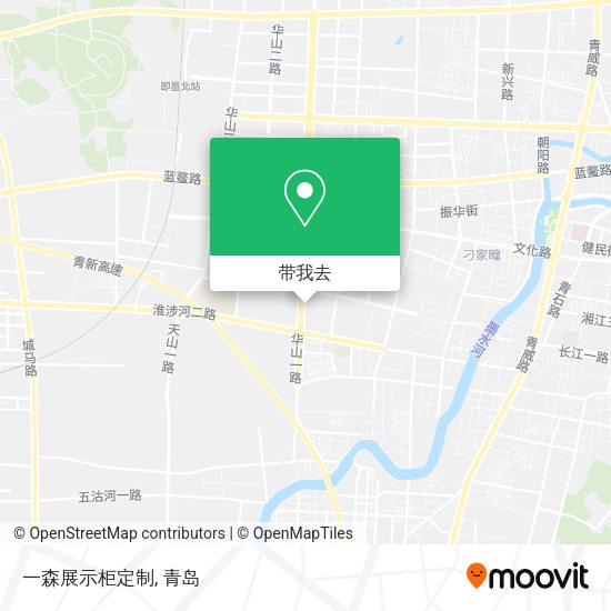 一森展示柜定制地图