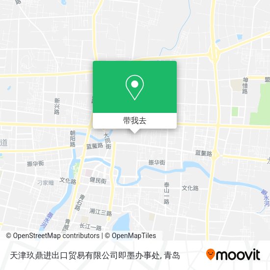 天津玖鼎进出口贸易有限公司即墨办事处地图