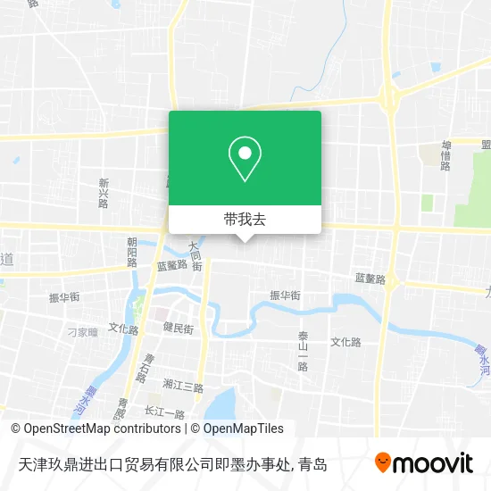 天津玖鼎进出口贸易有限公司即墨办事处地图
