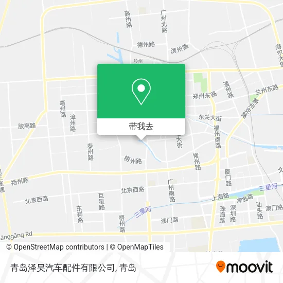 青岛泽昊汽车配件有限公司地图