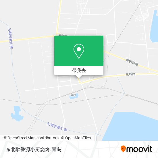 东北醉香源小厨烧烤地图