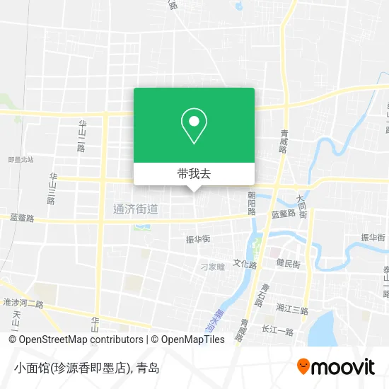 小面馆(珍源香即墨店)地图