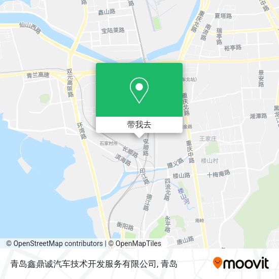 青岛鑫鼎诚汽车技术开发服务有限公司地图