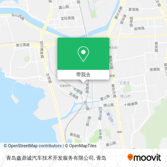 青岛鑫鼎诚汽车技术开发服务有限公司地图