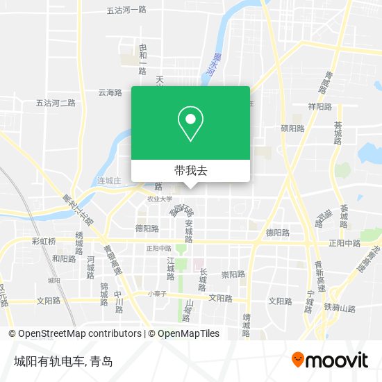 城阳有轨电车地图