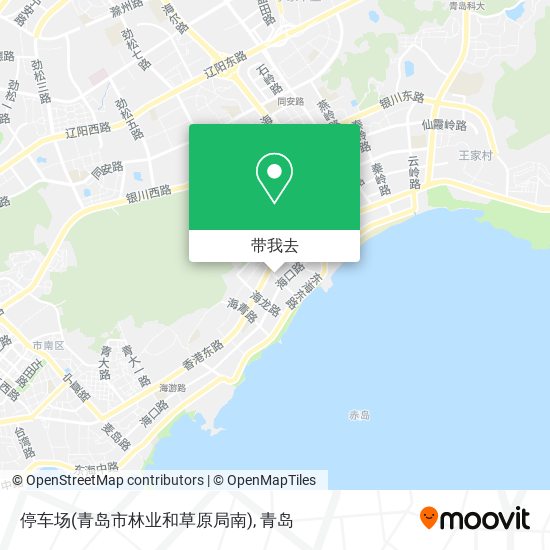 停车场(青岛市林业和草原局南)地图