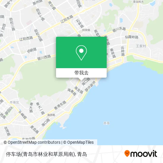 停车场(青岛市林业和草原局南)地图