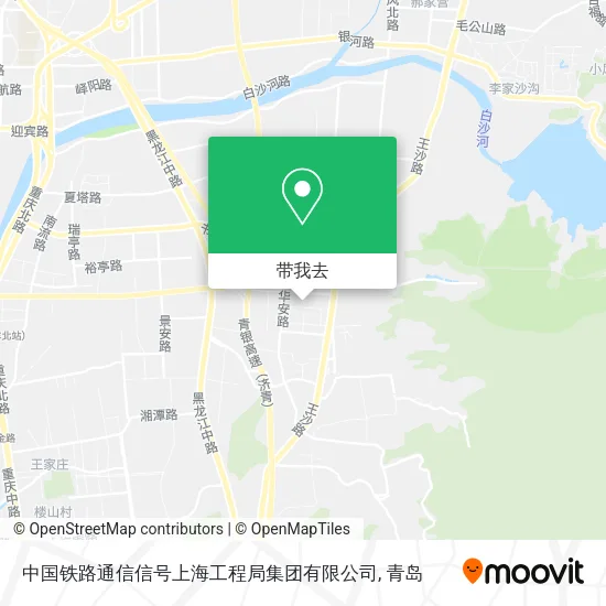 中国铁路通信信号上海工程局集团有限公司地图