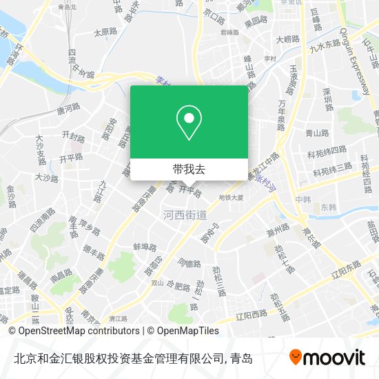 北京和金汇银股权投资基金管理有限公司地图