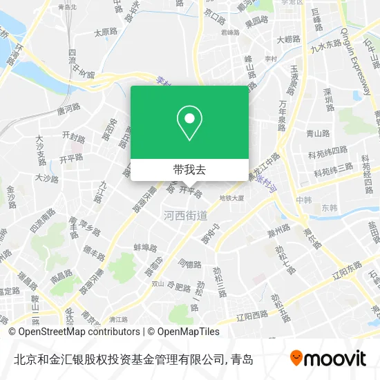 北京和金汇银股权投资基金管理有限公司地图