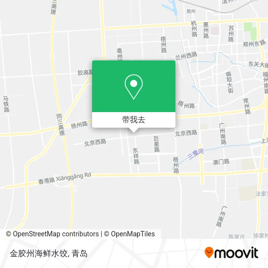 金胶州海鲜水饺地图