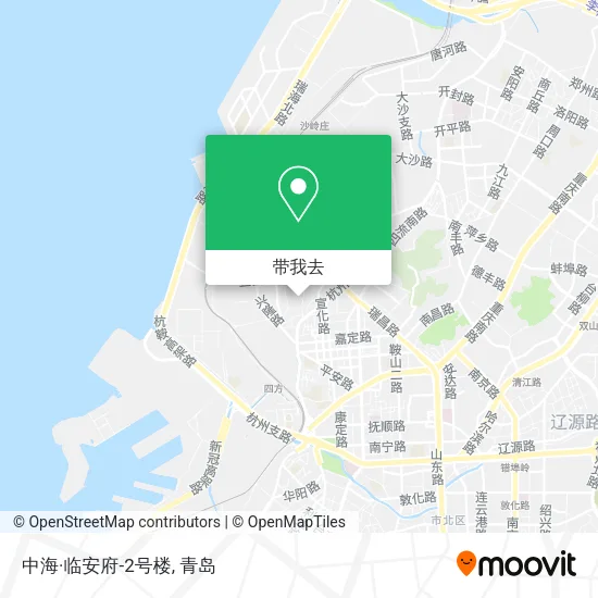 中海·临安府-2号楼地图