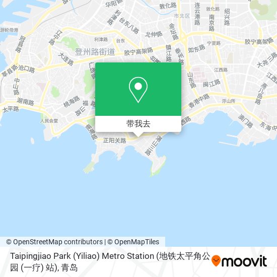 Taipingjiao Park (Yiliao) Metro Station (地铁太平角公园 (一疗) 站)地图