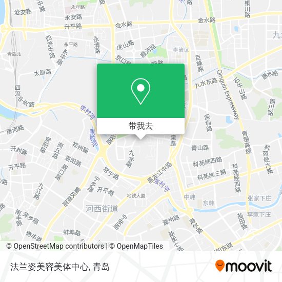 法兰姿美容美体中心地图