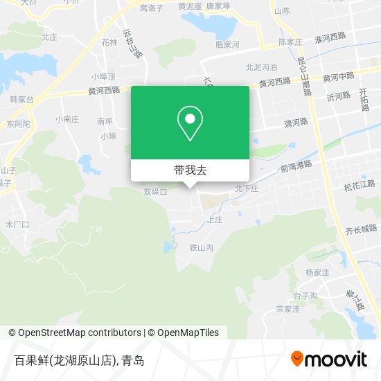 百果鲜(龙湖原山店)地图