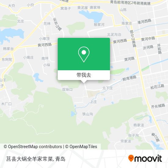 莒县大锅全羊家常菜地图