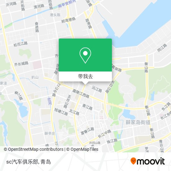 sc汽车俱乐部地图