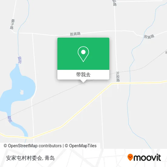 安家屯村村委会地图