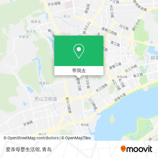 爱亲母婴生活馆地图