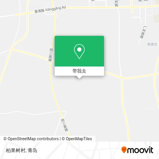 柏果树村地图