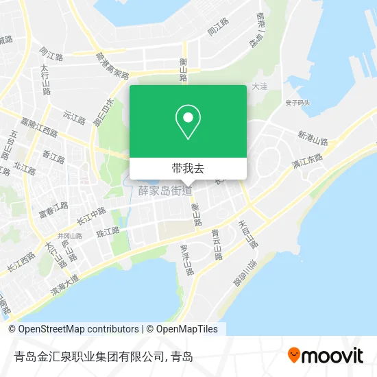 青岛金汇泉职业集团有限公司地图