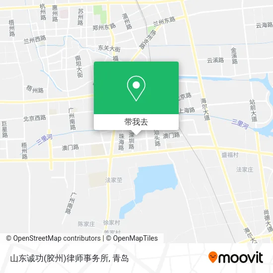 山东诚功(胶州)律师事务所地图