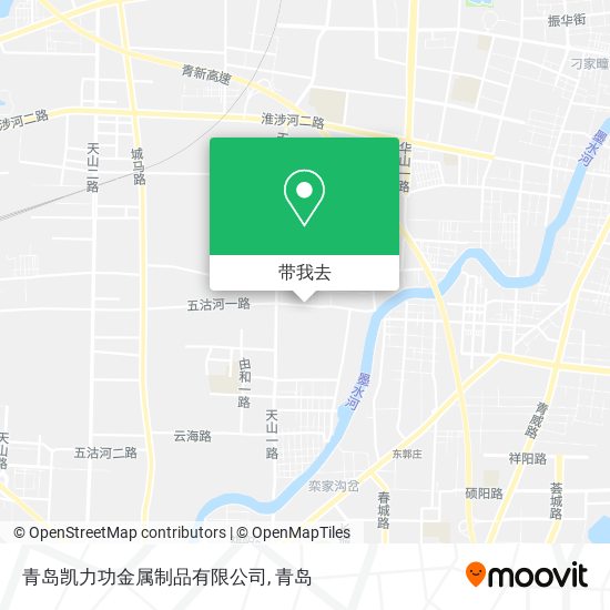 青岛凯力功金属制品有限公司地图