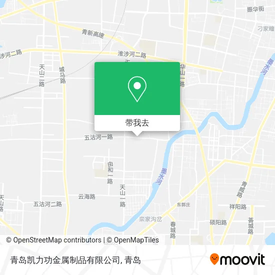 青岛凯力功金属制品有限公司地图