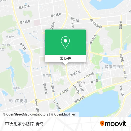 ET火思家小酒馆地图