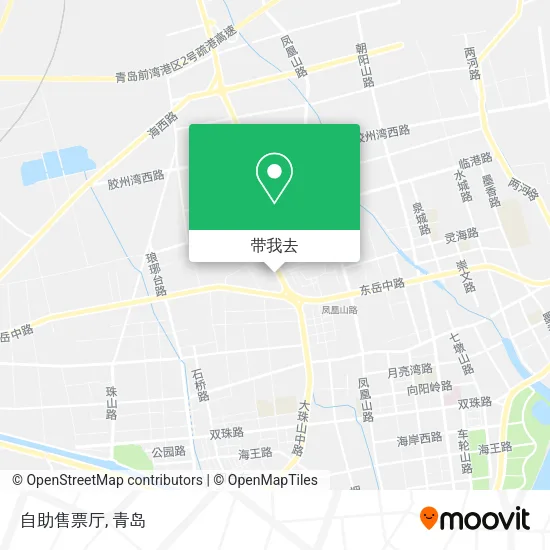 自助售票厅地图