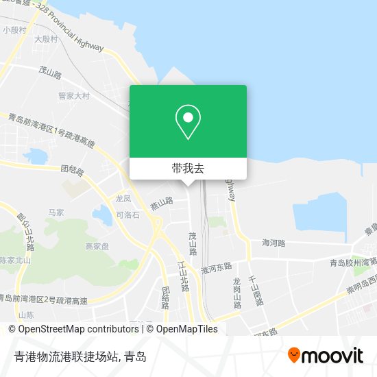 青港物流港联捷场站地图