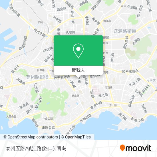 泰州五路/镇江路(路口)地图