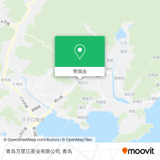 青岛万里江茶业有限公司地图