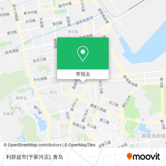 利群超市(于家河店)地图