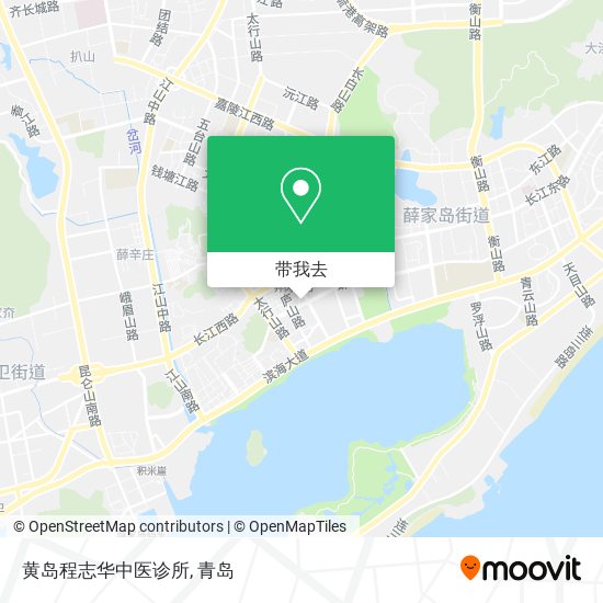 黄岛程志华中医诊所地图