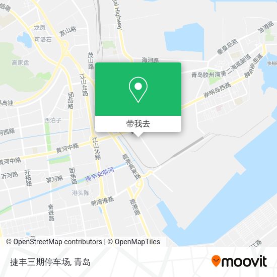 捷丰三期停车场地图