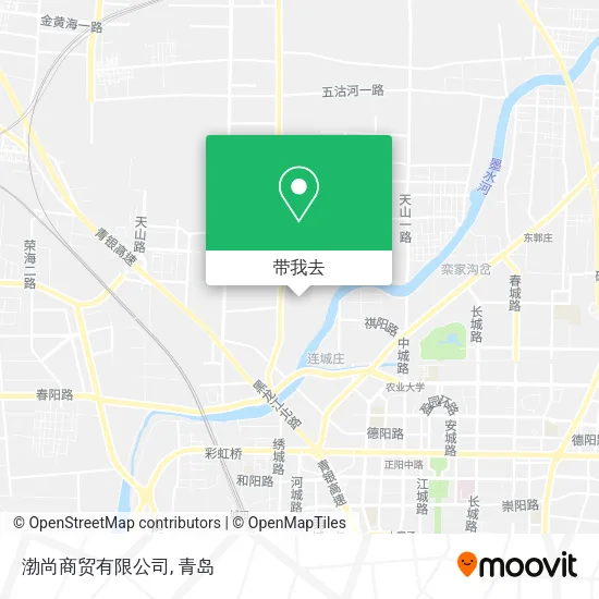 渤尚商贸有限公司地图