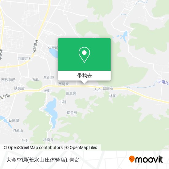 大金空调(长水山庄体验店)地图