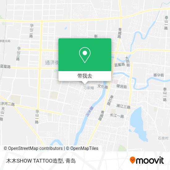 木木SHOW TATTOO造型地图