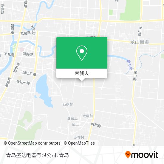 青岛盛达电器有限公司地图