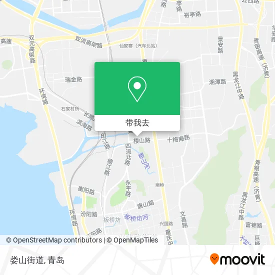 娄山街道地图