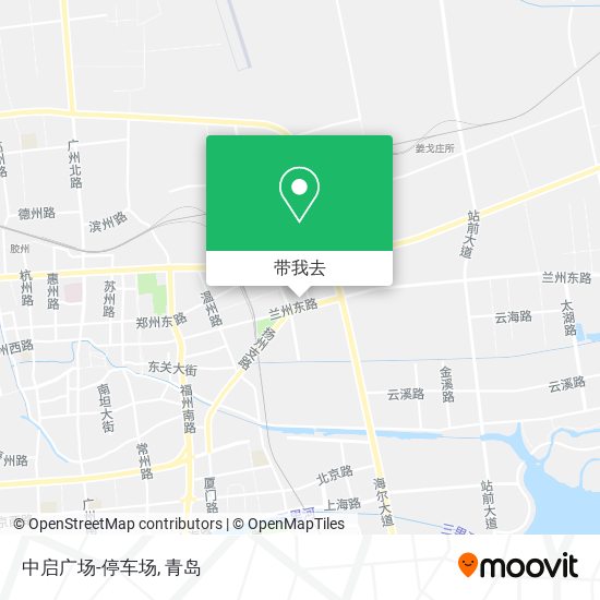 中启广场-停车场地图