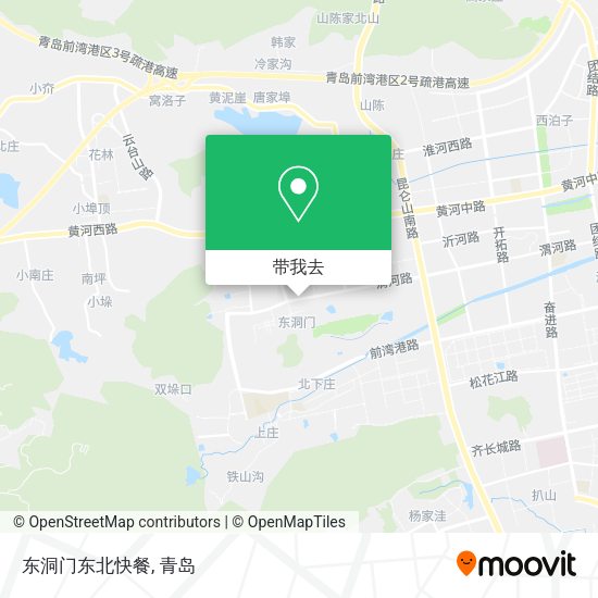 东洞门东北快餐地图
