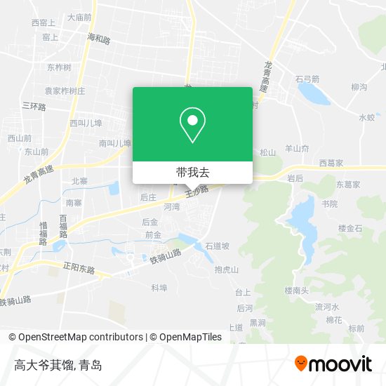 高大爷萁馏地图