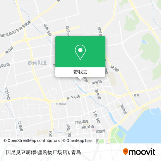 国足臭豆腐(鲁疆购物广场店)地图